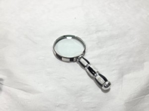 Handmade Vintage Brass Magnifying Glass with Black & White Bone Inlay Handle Luxury Desktop <b>Decorative</b> Loupe Reading Glass - Product Image 4