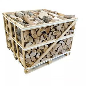 Firewood Log <b>Storage</b> <b>Crate</b> Wooden Stack Holder Outdoor Fuel Container - Product Image 1