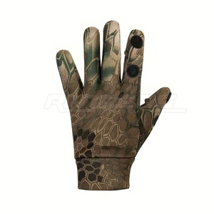 Gants de chasse imperméables et isolés de qualité supérieure avec fermeture à scratch, design camouflage, pour usage extérieur unisexe - Product Image 4