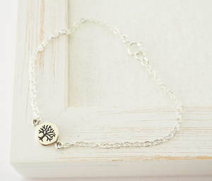 Bracelets de cheville style Rajasthani en argent, Arbre de Vie, argent sterling 925, bijoux symboliques pour femmes et filles, à porter lors de mariages - Product Image 2