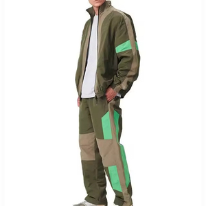 Nouvel ensemble tendance d'été en nylon coupe-vent : veste zippée et short, survêtement léger en polyester, style streetwear - Product Image 6