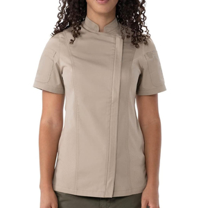 High Quality Custom Logo <b>Chef</b> Jacket for Hotels and Restaurants Latest Design Women <b>Chef</b> Uniform With Button Closure - Product Image 1