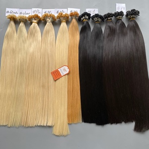 ผมคนเวียดนามปลายแบนมีหลายสี100ชิ้นต่อผมเรมี่ - Product Image 6