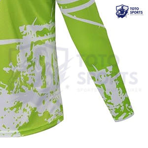 เสื้อเชิ้ตแขนยาวคุณภาพดี ระบายอากาศได้ดี ทรงเข้ารูป บริการดีเยี่ยม เสื้อซับลิเมชั่นผู้ชายแบบสั่งทำ โพลีเอสเตอร์ แห้งเร็ว เหมาะสำหรับใส่กลางแจ้ง - Product Image 4