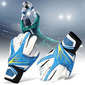 Guantes de Portero AAFZA SOCCER Super Sticky de Primera Calidad, Talla Adulto, de Cuero, Antideslizantes, con Cierre de Tirón, Unisex, Guantes de Alto Rendimiento - Product Image 5
