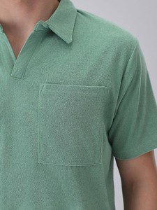 Summer Set Cotton Men's Clothing Two Piece Waffle Set Tracksuit Outerwear Short Sleeve Breathable Tee Shirt Shorts Sets For Men - Product Image 6