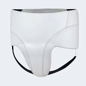 Protège-entrejambe de kick-boxing personnalisé en cuir léger et respirant pour hommes – Équipement de protection sportive pour la boxe - Product Image 5