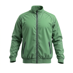 Veste bomber de sport pour homme, col fin, réversible, imprimé personnalisé, imperméable et respirante - Product Image 4