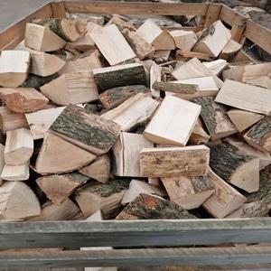 Bois de chauffage de hêtre séché au four, copeaux de pin 100% chêne, allumeur naturel de qualité 1-3, tailles 25 et 15 cm, combustible biologique pour cuisson - Product Image 1