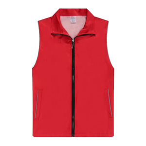 Mens Polar Fleece Vest Jacket Plus Size Winter Body <b>Warmer</b> Gilet Outdoor Sportswear Custom Wholesale Full Zip Waistcoat - Product Image 3