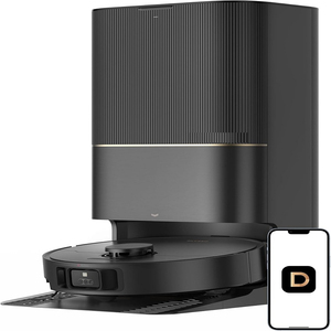 หุ่นยนต์ดูดฝุ่น X40 Ultra พร้อมไม้ถูพื้นแบบถอดได้และยกขึ้นได้, แรงดูด 12,000Pa, แปรงด้านข้างทำความสะอาดได้อย่างครอบคลุม - Product Image 1