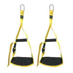 Correas AB colgantes para ejercicios de elevación de piernas con diseño ajustable y material resistente para entrenamiento en el gimnasio y uso en casa. - Product Image 1
