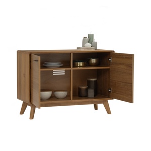 Meuble buffet minimaliste 1,09 m en bois, meuble de rangement pour salon, cuisine et salle à manger - Product Image 2
