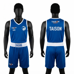 Shorts de boxe pour hommes adultes en maille polyester/coton 240g de qualité supérieure, logo personnalisé en relief, panneaux latéraux marron/noir, séchage rapide, respirant - Product Image 4