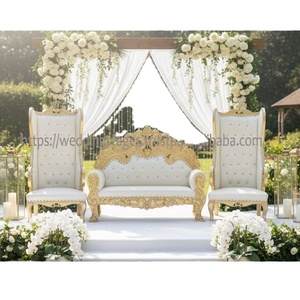 Sofá DE BODA judío con sillas para pareja, venta al por mayor, muebles de boda de tendencia, conjunto de sofá de boda de alta calidad, venta de Australia - Product Image 1