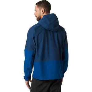 Veste imperméable à capuche pour homme, style sportif, coupe classique, coque en polyester, fermeture éclair, pour l'automne - Product Image 6