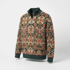 Sweat-shirt tricoté unisexe classique décontracté à manches régulières, couleur unie, coupe oversize, avec badges au col, modèle assorti pour couple, collection automne - Product Image 5