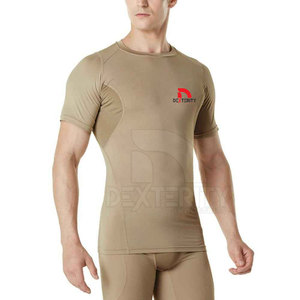 Camiseta Deportiva para Hombre, Transpirable, Ecológica, de Alta Calidad, con Logotipo Impreso, Cómoda, de Secado Rápido, de Manga Corta, en Spandex/Poliéster - Product Image 6