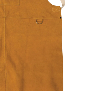 Canvas <b>Work</b> <b>Apron</b> With Pockets-Protective Kitchen-Garage Use-Mustard Color-Durable Design Woman Worker Artist-Waiters - Product Image 4
