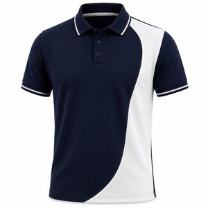 T-shirt décontracté pour homme en jersey tricoté respirant à manches courtes avec logo frontal ODM – Modèles bordeaux, blanc, gris - Product Image 3