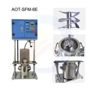 เครื่องผสมสูญญากาศใบมีดเกลียวขนาดเล็ก5L เครื่องปั๊มสุญญากาศแบบหมุนสองขั้นตอนสำหรับการทำสารละลายขั้วไฟฟ้าของแบตเตอรี่ Li - Product Image 5