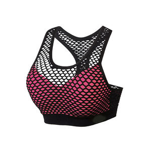 High Support Sports Bra with Spandex and Nylon Wholesale Women Gym Apparel Fashionable Workout Sexy Sports Bra Breathable Sports - Product Image 6