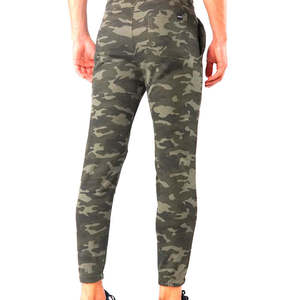 Pantalones de Compresión Teñidos con Técnica Tie-Dye de Alta Calidad para Hombre, Ropa Deportiva para Gimnasio, Fitness, Running, Transpirables, de Poliéster/Algodón, Cintura Alta - Product Image 3