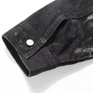 New Street Wear Style Men's <b>Denim</b> <b>Jacket</b> <b>Custom</b> Made Comfortable Cotton <b>Denim</b> <b>Jacket</b> for Men's - Product Image 1