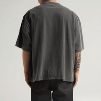 T-shirt respirant à manches courtes pour homme en polyester/coton épais 230g, imprimé inspiré de Shaka Wear, vente en gros