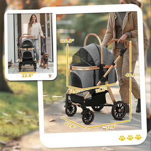 Passeggino per Cani: Trasportino Comodo e Confortevole per il Tuo Amico Peloso - Product Image 3
