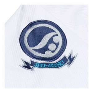 Ensemble Kimono de Jiu-Jitsu Officiel Gracie Barra Bleu Marine Storm, Modèles Single, Double et Pearl Wave, Tenue de Compétition Complète GI Bleue - Product Image 4