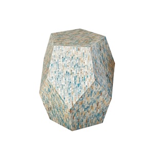 ILAHI's Bone Inlay <b>Table</b> Modern Design Agate Detailing <b>Storage</b> Portable Home Furniture - Product Image 4