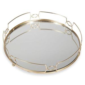 Bandeja Rectangular de Metal y Acero Inoxidable de Lujo para Servicio de Alimentos en Hoteles y Restaurantes, Bandeja Reciclable para Uso Doméstico - Product Image 5