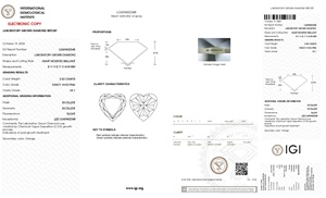 Diamante Cultivado en Laboratorio CVD, Corte Corazón, Color Rosa Intenso, Claridad VS1, con Certificado IGI, 2.50 Quilates, Perfecto para Anillo de Ensueño - Product Image 2