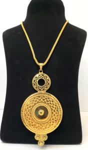 Conjunto de Pulsera, Anillo y Aretes Chapados en Oro de 24K Estilo Dubái para Mujer, Joyería de Moda, 4 GRM, Tendencia, Nuevas Ventas, SARA - Product Image 2