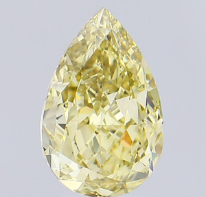 Diamante Cultivado en Laboratorio con Certificación IGI, Corte Pera Modificado de 3.55 CT, Color Amarillo Intenso Fantasía, Claridad VS1, CVD LG 627477663, ROYAL GEMS - Product Image 4