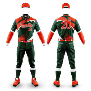 Best Design Baseball Uniform Comfortable High Quality Sports Wear Light Weight Breathable Baseball Uniform Sports Jerseys - Product Image 6