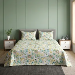 Parure de lit moderne en microfibre de haute qualité, 120 GSM, 300TC, écologique, durable, unie, super douce et confortable pour la maison - Product Image 4