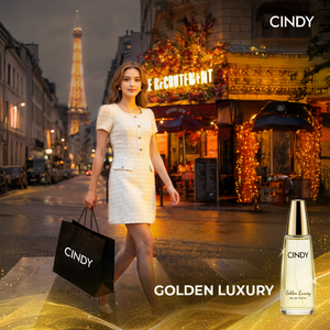 Perfume de Alta Calidad para Mujer, Floral-Amaderado, CINDY-Golden Luxury, 50 ml, Spray, Uso Diario, Larga Duración, Eau de Parfum, Vietnam - Product Image 4