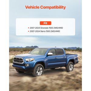 Kit di Sollevamento Sospensioni per Camion, 3" Anteriore e 2" Posteriore, per Silverado 1500 2WD/4WD 2007-2023 e per Telaio Sierra 1500 2WD/4WD - Product Image 3