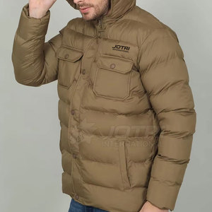 Chaqueta Acolchada para Hombre, Cálida, con Cierre Frontal, Ajuste Cómodo, Material Aislante, Secado Rápido, Ecológica, para Actividades al Aire Libre en Invierno y Uso Diario - Product Image 3