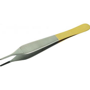 Pinzas de microtisú Adson TC de acero inoxidable, disponibles en todo tipo y tamaño, instrumentos quirúrgicos dentales - Product Image 2