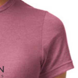 T-shirt classique pour femme à col rond en coton doux, décontracté, à manches courtes, pour tous les jours, coupe régulière confortable, couleur prune - Product Image 5