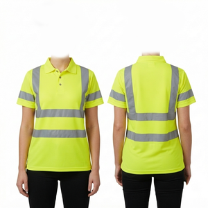เสื้อเชิ้ตแขนสั้นผ้าแคนวาสโพลีเอสเตอร์/คอตตอนเนื้อนุ่มระบายอากาศได้ดี 180 GSM สำหรับทำงาน  รับผลิตแบบ OEM พร้อมสกรีนโลโก้ตามสั่ง - Product Image 4