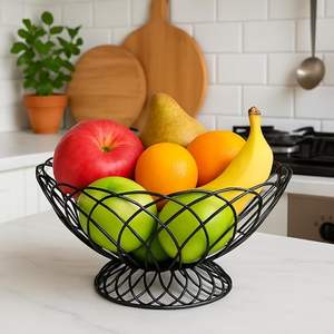 Cesta de Almacenamiento de Malla Metálica Ventilada, Organizador Resistente para Armarios del Hogar - Product Image 2