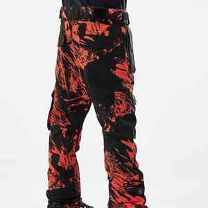 Pantalones Térmicos Avanzados para Snowboard con Diseño Multibolsillos y Rodillas Articuladas para Máxima Movilidad en Nieve Profunda - Product Image 4