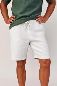 Shorts de sport décontractés pour hommes, taille élastique, séchage rapide et respirant, motif uni, légers et respirants pour l'athlétisme - Product Image 3