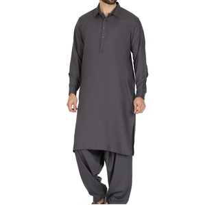 Traje Salwar Kameez para Hombre, Hecho a Medida, Transpirable, Ropa Étnica India y Pakistaní, Vestido Cultural, Conjunto de 2 Piezas, Traje Cosido para Hombre - Product Image 1