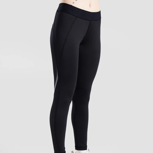 Nuevas llegadas: Leggings deportivos acanalados transpirables con efecto levantacola, de alta calidad, con logo personalizado, sin costuras, impermeables, de elastano. - Product Image 2