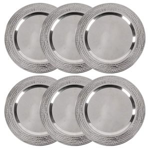 Assiette décorative en métal de luxe pour réceptions de mariage, hôtels, restaurants et traiteurs - Product Image 5